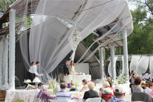 Свадебный банкет в парке «Орленок»