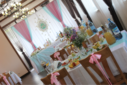 Свадебный банкет «Нежность» в кафе «Вертикаль»